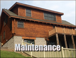  Barnesville, North Carolina Log Home Maintenance